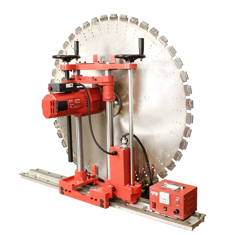 Chaser concrete cutting machine Semi automatic brick Wall Cutter Concrete Wall Saw Cutting Machine