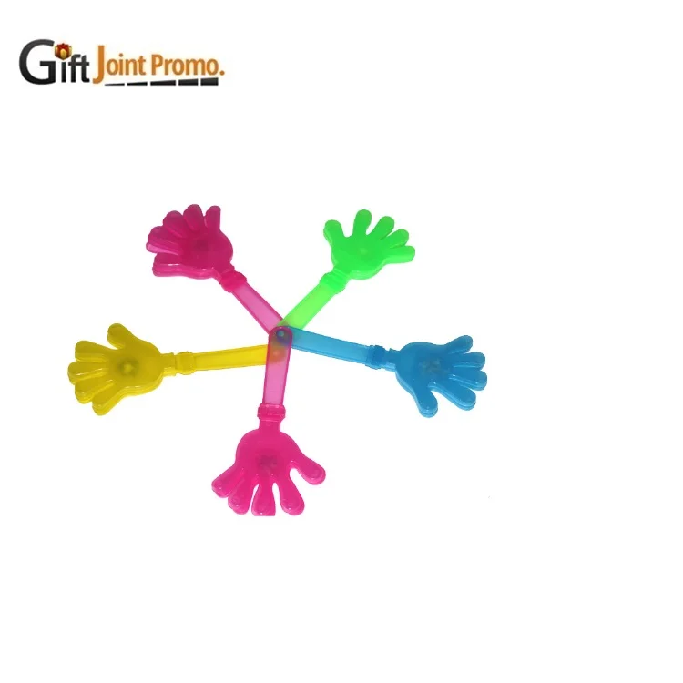 
Personalized Printed Party Cheering Plastic LED Hand Clapper 