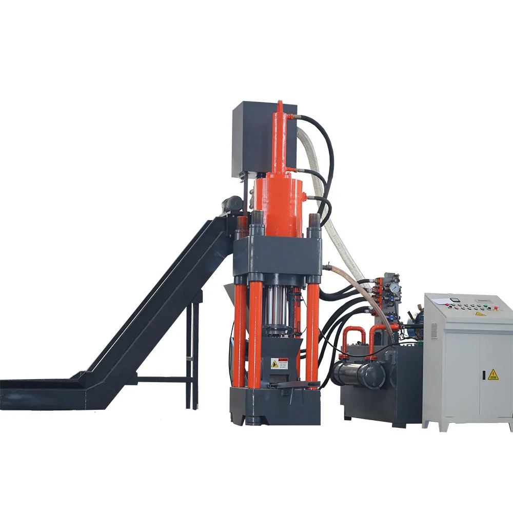 Y83-315 Hydraulic Briquetting Press Machine For Small Aluminum Copper Steel Scrap