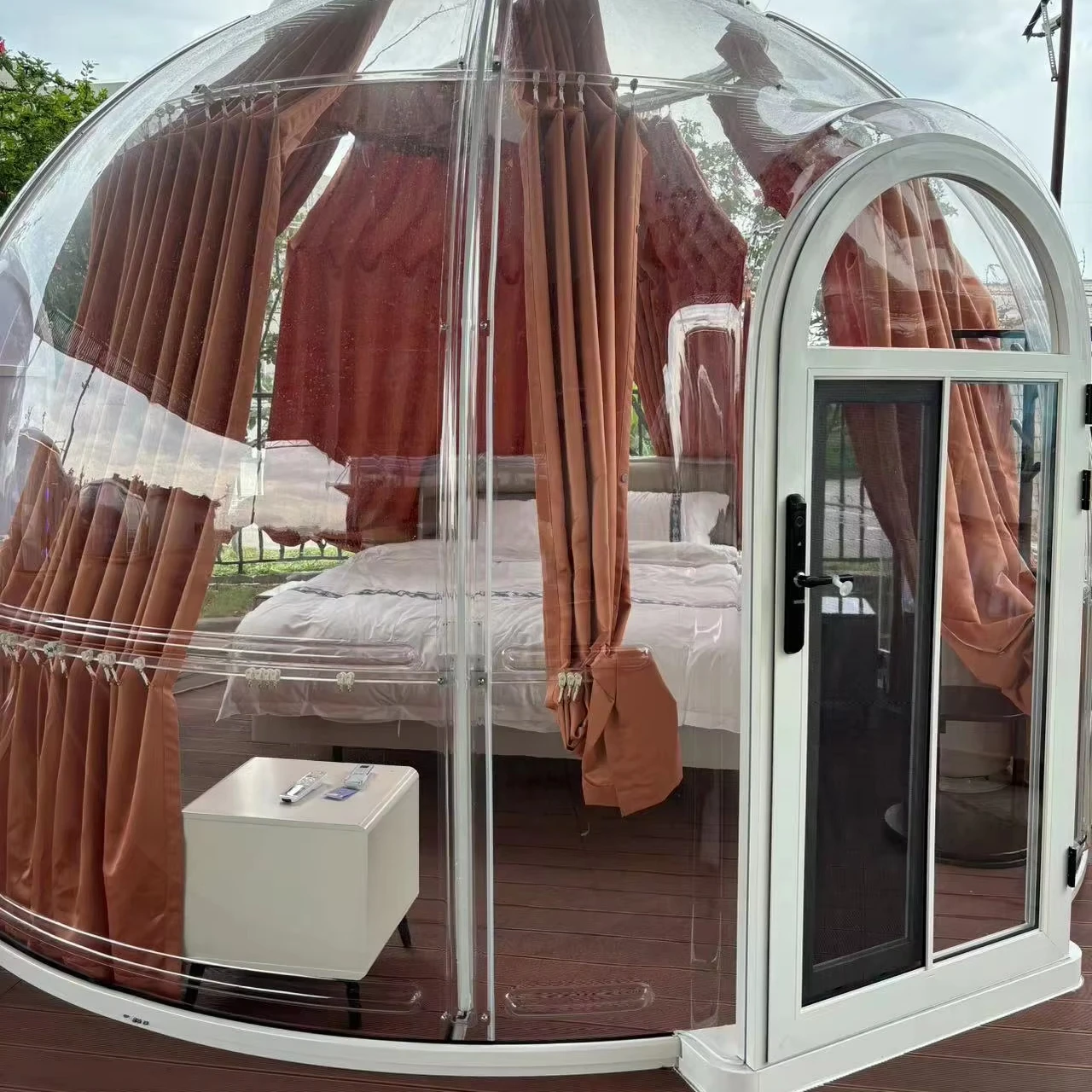Detachable starry sky room bubble room Transparent room outdoor tents dome tents mini greenhouse
