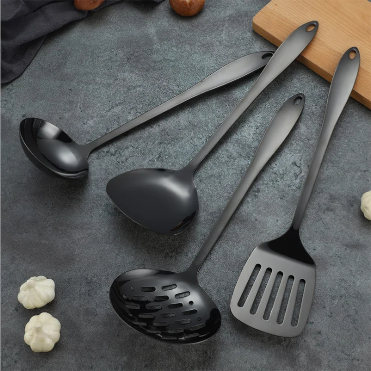 
RONGYE cookware sets stainless steel kitchenware set 8 pieces serving kitchen utensils set 4 color selection 