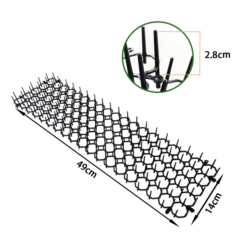 Newest indoor outdoor pest control  plastic cat scat mat