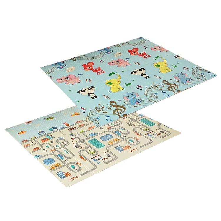 Good Quality Children Baby Carpet Play Kids Educational Alphabet Carton Xpe Crawling Mat