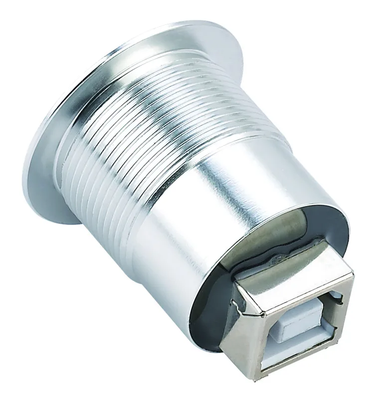 22 мм диаметр крепления металлический USB2.0 Женский от A до Female