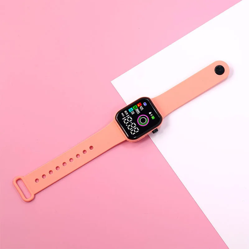 Magic Circle Y1 LED Watch - Trendy Square Screen Timepiece, Factory Direct Wristband