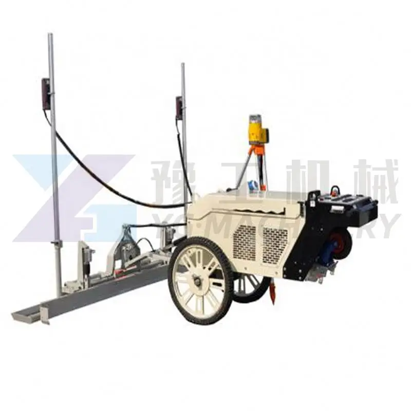 Вибрационная машина для выравнивания бетонных лазерных стяжек для промышленного завода