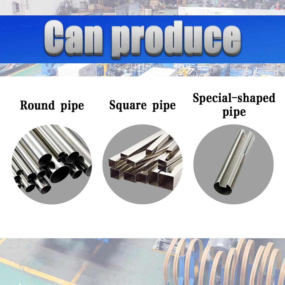 / Pipe Making Machine Pipe Production Line Tube Mill Stainless Steel/carbon Steel/iron China Decorative Pipe Manufacturing Plant