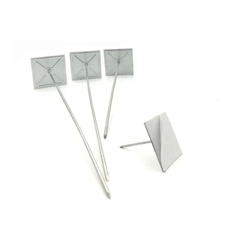 IKING Durable Self Stick Glass Wool Insulation Fixing Pins for HVAC Systems