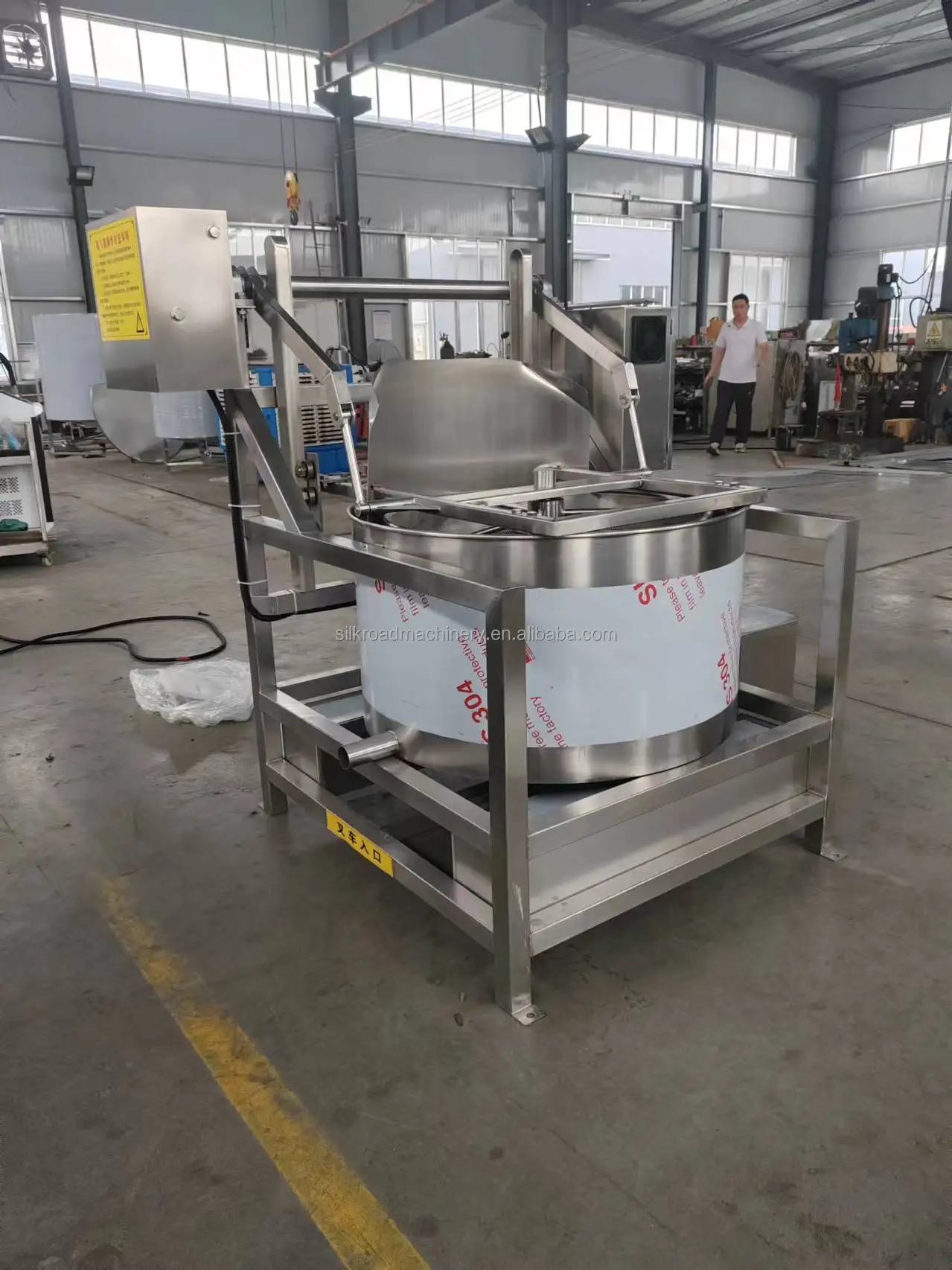 Fried food deoiler potato chips snacks centrifuge deoiling machine