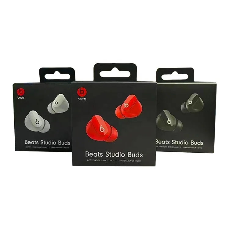 For Beats Studio Buds Best Quality Original 1:1 Gaming Cancelling Stereo BT V5.0 Tws Wireless Earbuds Pro
