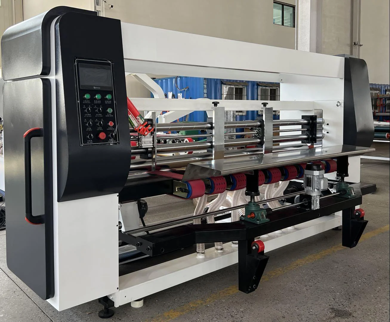 Full-automatic high-speed Folder Gluer Stitcher Machine automatic folder gluer for corrugated box carton box making machine