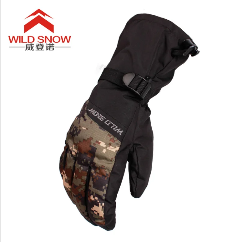 
WILD SNOW 100% Waterproof Warm Snow Gloves for Mens, Womens, and Kids 