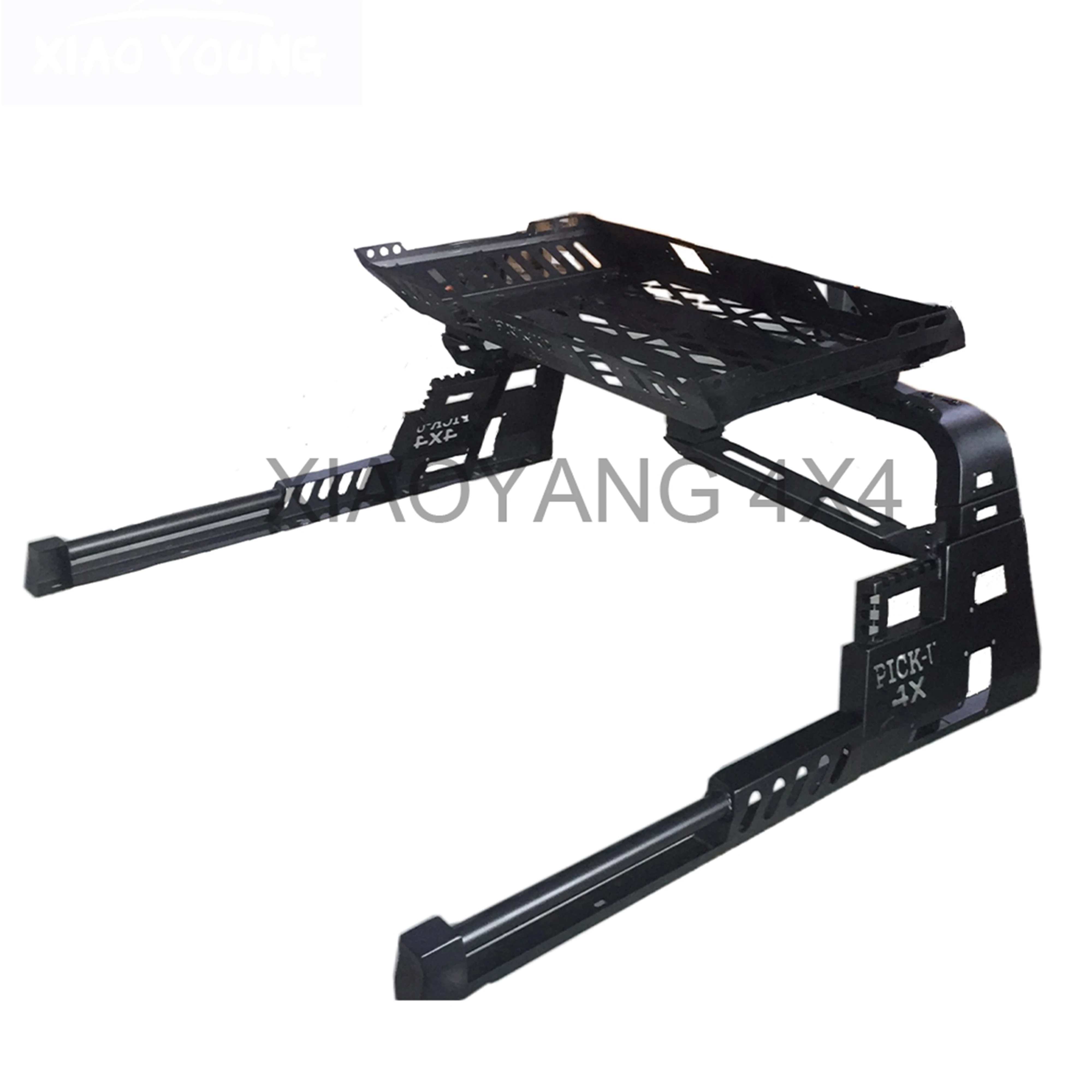 Черный стальной ролик 4x4 для захвата грузовика, спортивный ролик для Hilux Revo Vigo Tundra Tacoma Triton Dmax