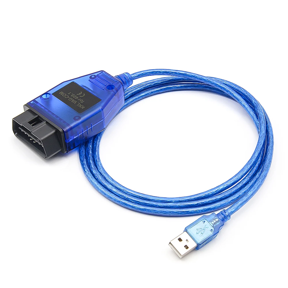 VAG KKL 409.1 With CH340 Chip OBD2 USB Diagnostic Cable Scanner Interface for VW for VAG Vehicles
