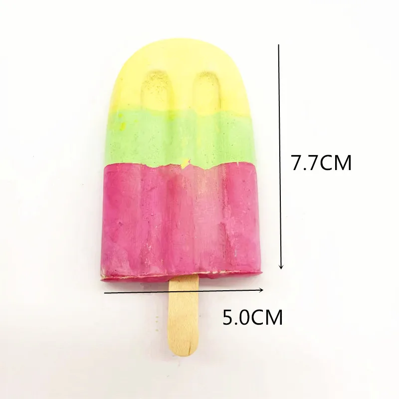 Factory custom design chalk ice cream design suction card packaging