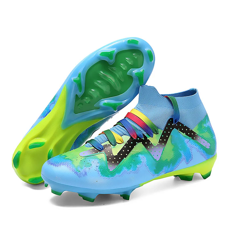 Luson Fashionable Style Wholesale Custom Made Logo Soccer Cleats Football Boots Soccer Shoes for men Custom Soccer Boots