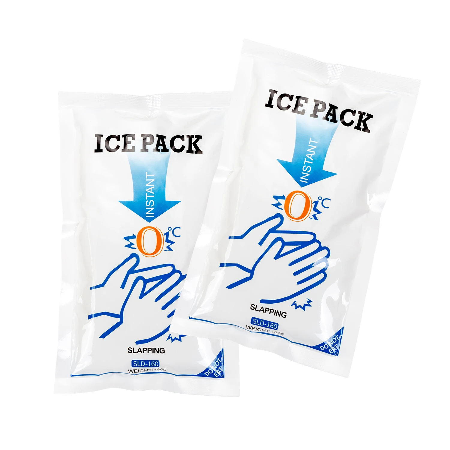 Trending products 2023 new arrivals Custom Non-toxic Cold Pack Disposable Fast Instant Ice Pack with CE, ISO