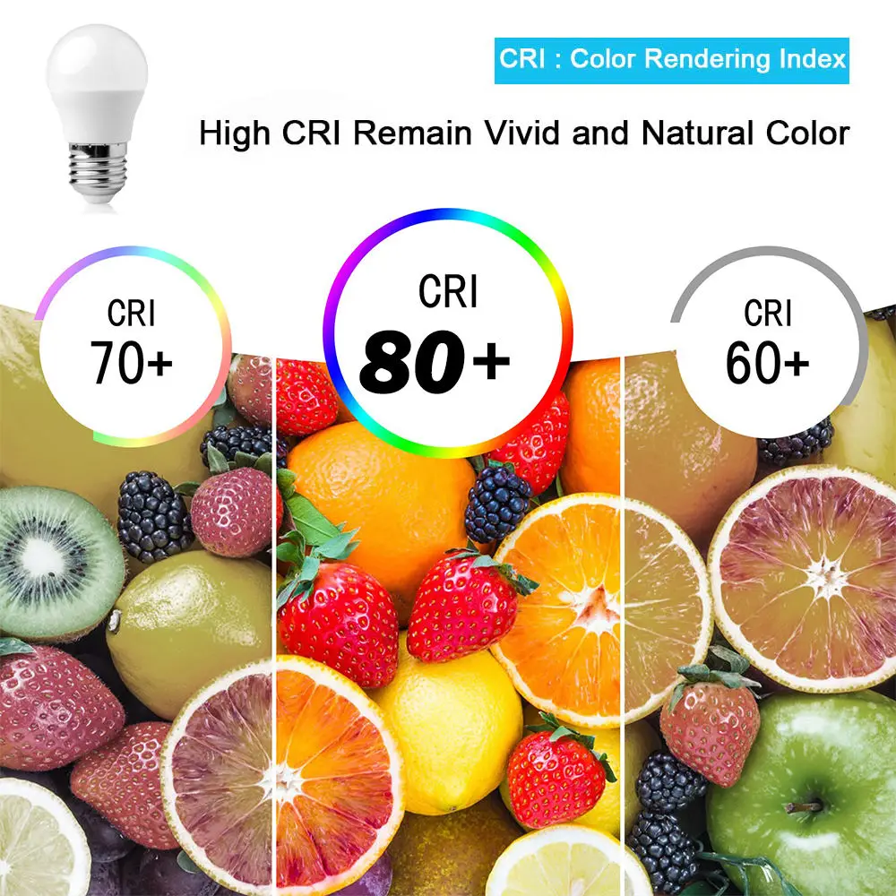 Vertak 7 Watt Lighting Led Bulb G45 E27 3000K 4000K 6500K Indoor Lighting 7W Led Bulb