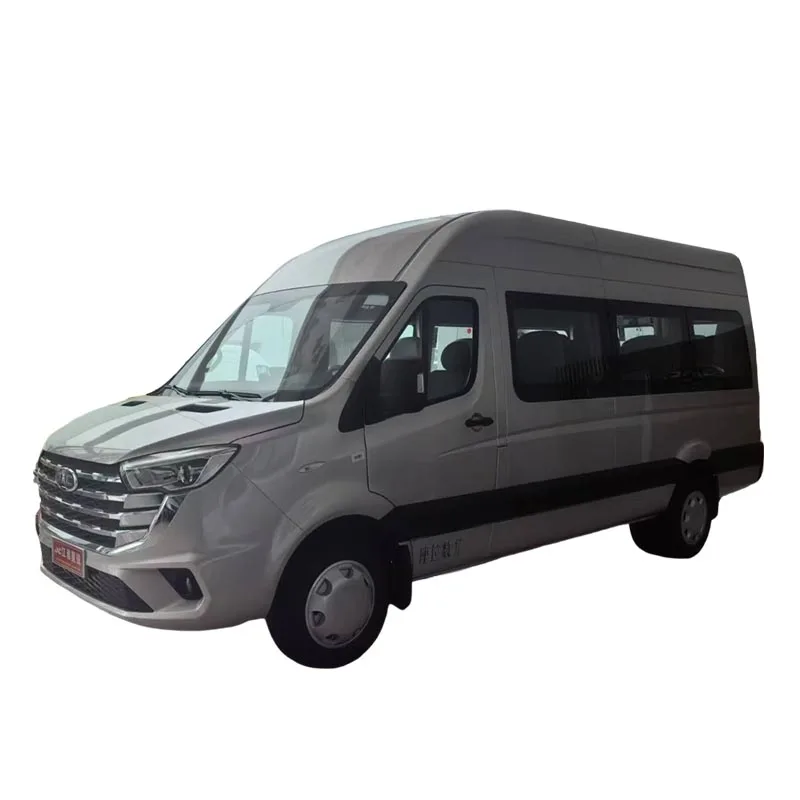 Jac Starelite High-Quality Transportation Vehicles 17 Seats Commercial Passenger Dual-Use Jac Mini Bus Diesel Van