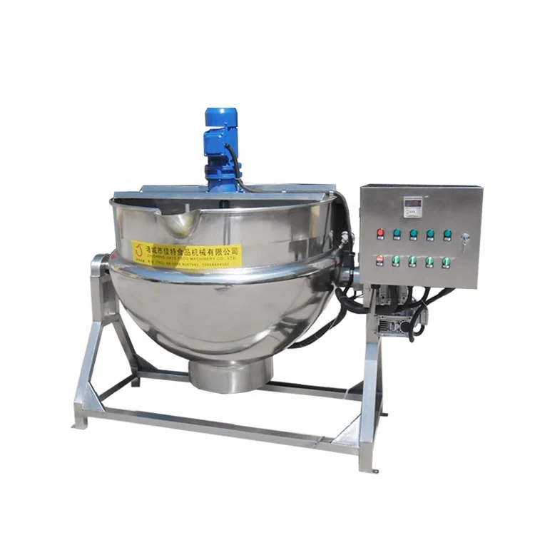 100 Litres stainless steel electrical steam jacket  cooking kettle cooker pot boiler