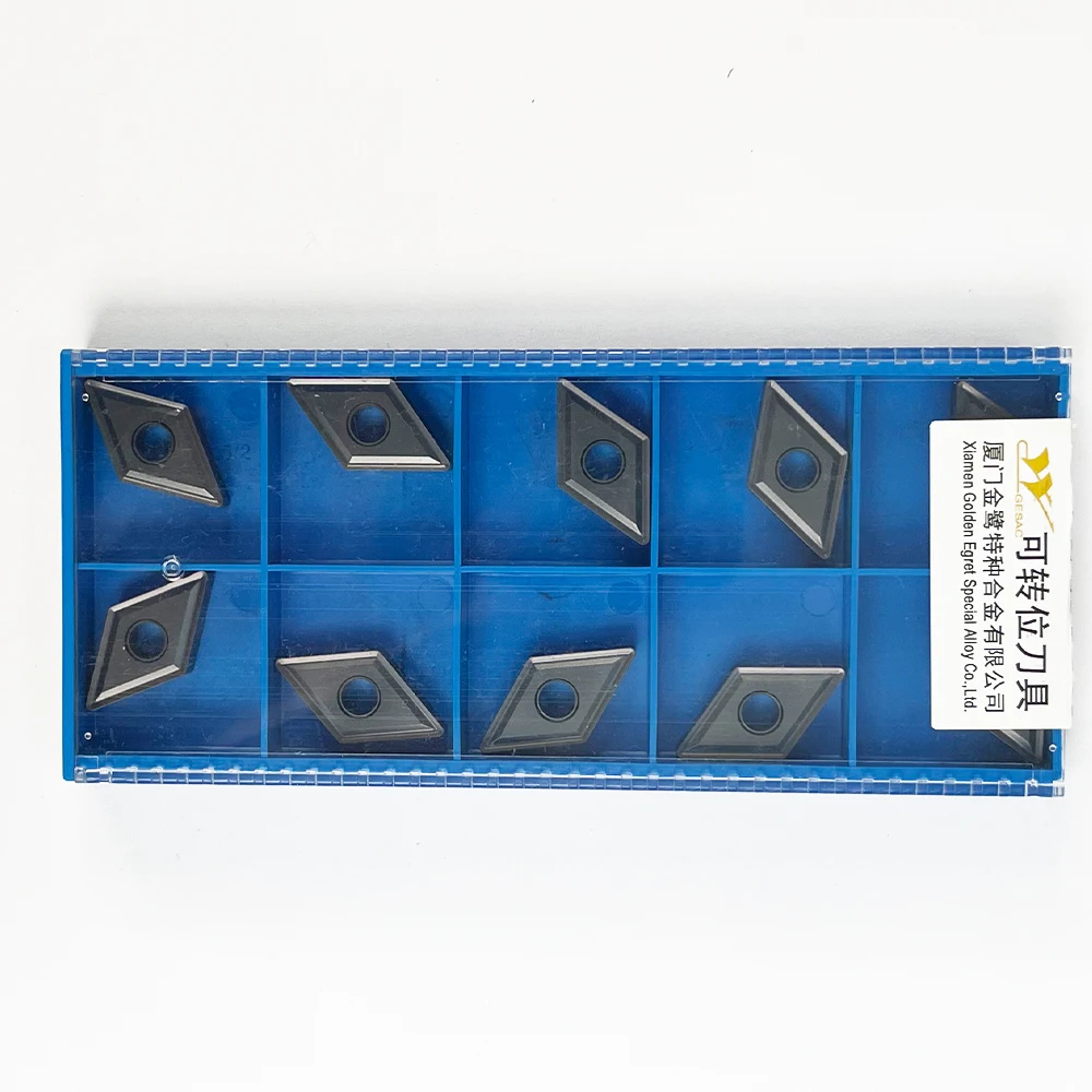 HUAZHICHUN DNMG150408-SM GM3225 Carbide Insert Lathe Cutter Tool