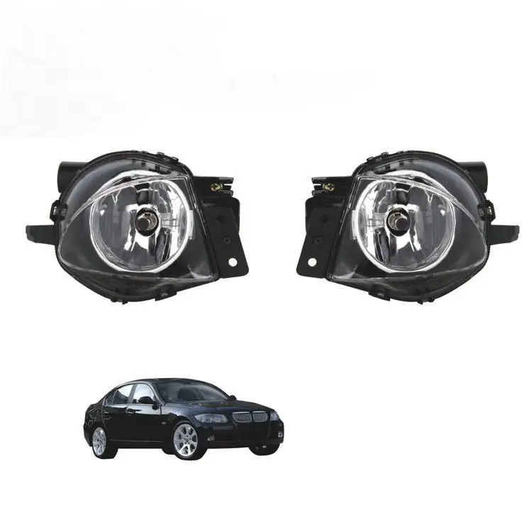 Waterproof Fog Light Bumper Lamps for 06-08 BMW E90/E91/E92/E93 3-Series clear lens ponyan pentair fog light (Fits: BMW)