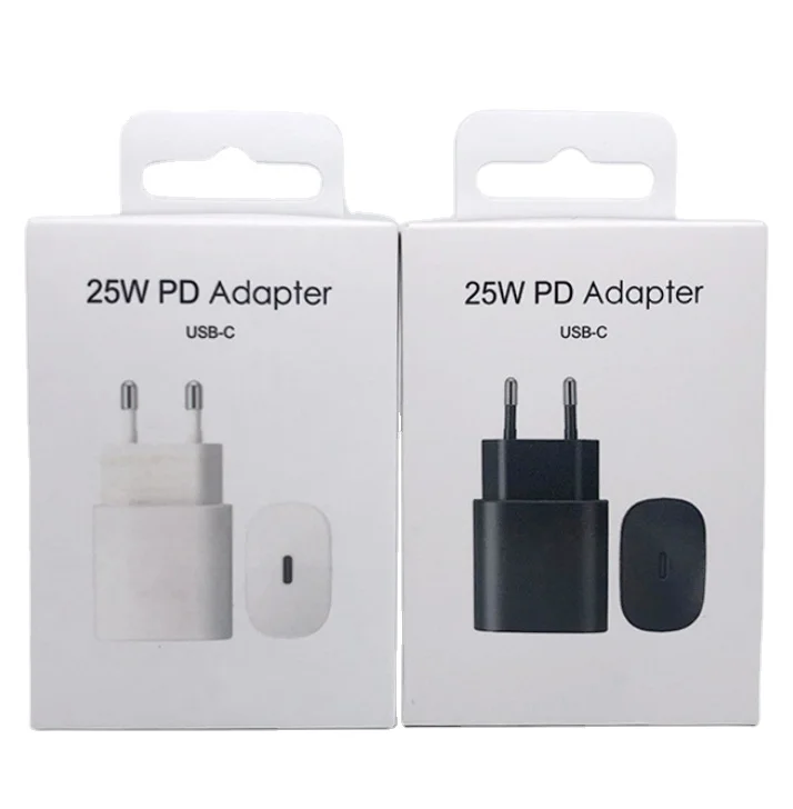 Зарядное устройство для Samsung Galaxy, Usb Type C Pd, ЕС, США, кабель для быстрой зарядки 25 Вт, быстрая зарядка для samsung S21, S21, S20, FE Note 20, Ultra 10
