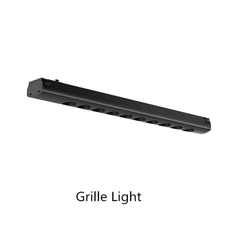 Ceiling Linear 48V Slim Rail Magnetic track Light System Ultra thin Surface Mounted Spotlight Led Magnetic Track Lighting