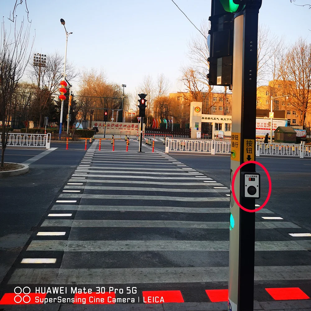 FAMA Traffic Smart Zebra Crossing пешеходная кнопка с перекрестным светофором и кнопкой
