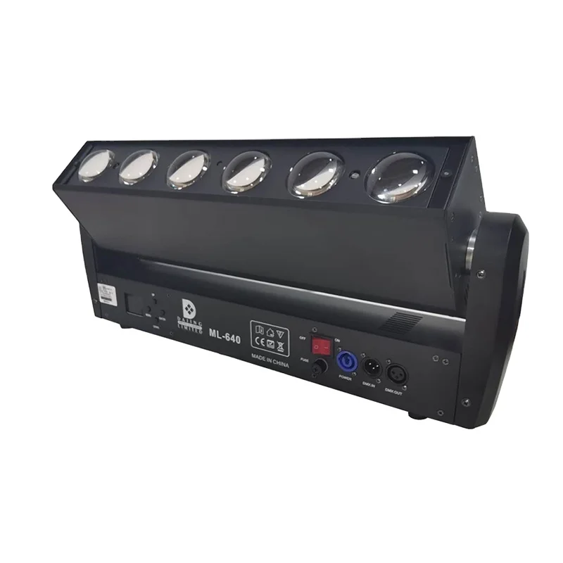 Новое поступление уникальный дизайн pixel pro dj disco сценический свет 6x40 Вт rgb 4in1 зум мойка светодиодная движущаяся головка