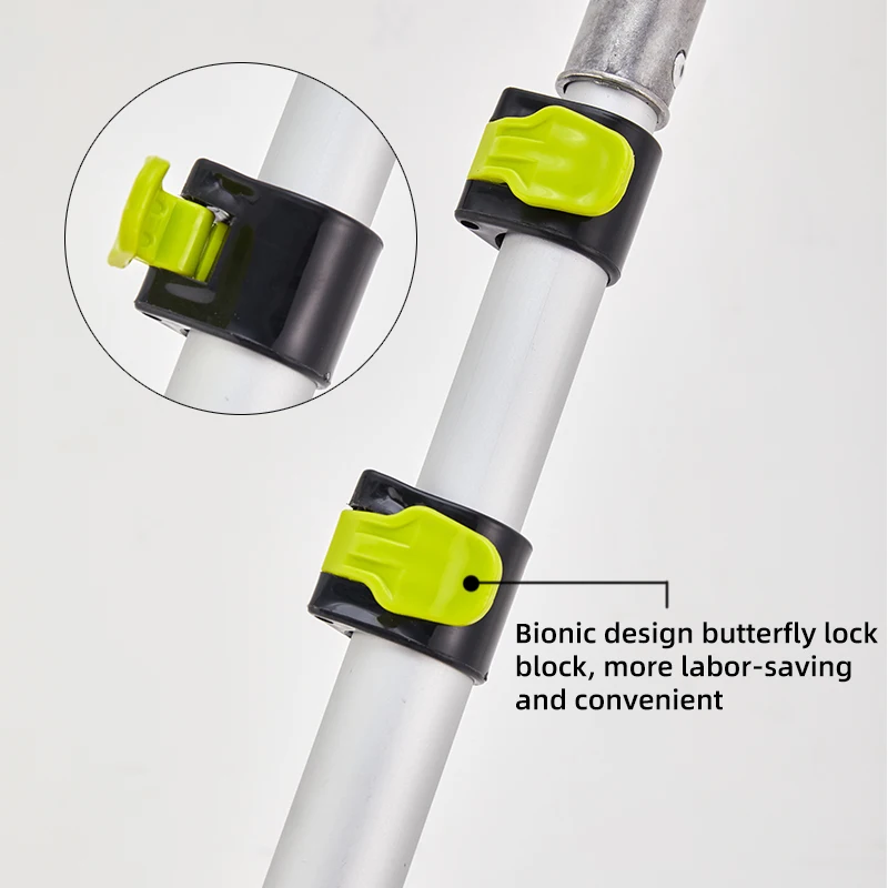 1.5m Wholesale Adjustable Aluminum Draw Tube Across Diverse Settings Extension Handle And Telescopic Pole