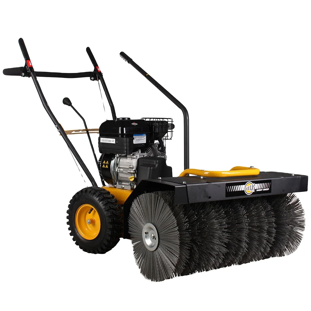 Машина с бензиновой мощностью Drive Многофункциональный снега автомобиля машина для очистки метла уборочная