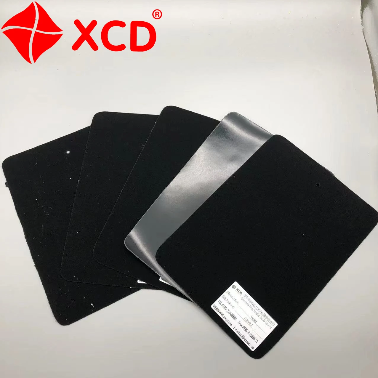 China colorful velvet hot melt sheet for shoes material