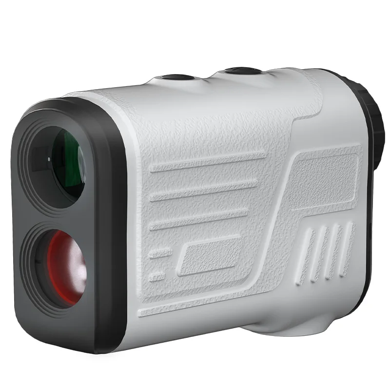 600 yard white case laser hunting rangefinder long distance high precision for hunting outdoor and golf sports