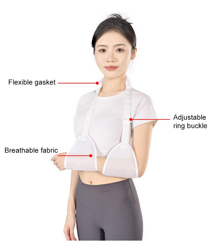 Adjustable Neoprene Breathable Arm Sling Customizable Shoulder Immobilizer Logo Immobilizer Fracture Sprain Wrist Arm Palm Guard
