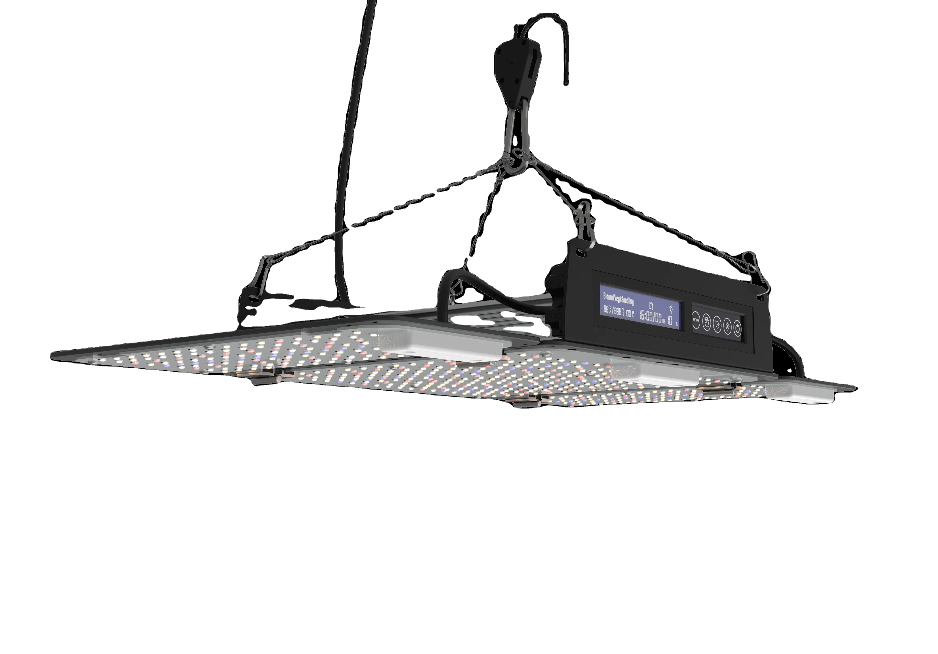 LED Grow Light Panel 240watt Adjustable Spectrum with Dimmable Timing Function For Grow Tent Kits