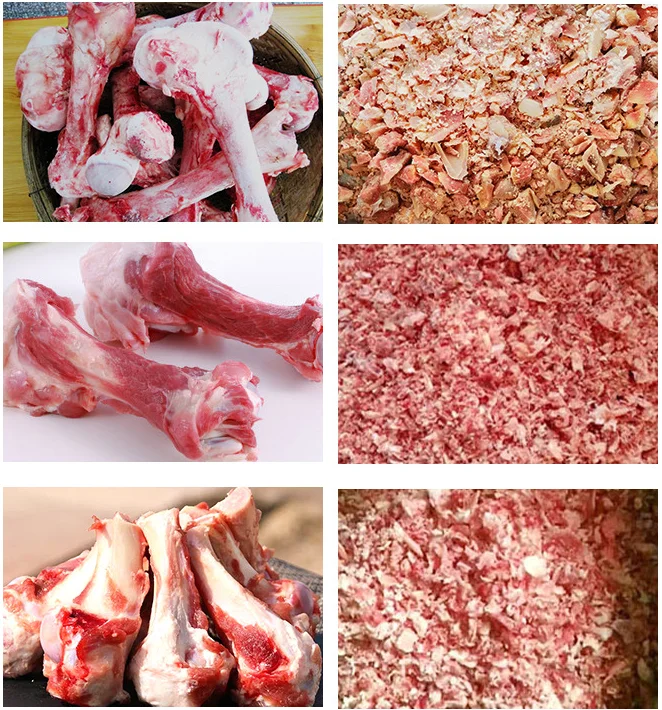 High Quality Commercial Bone And Meat Cutting Machine Animal Bone Shredder Machine Bone Grinder