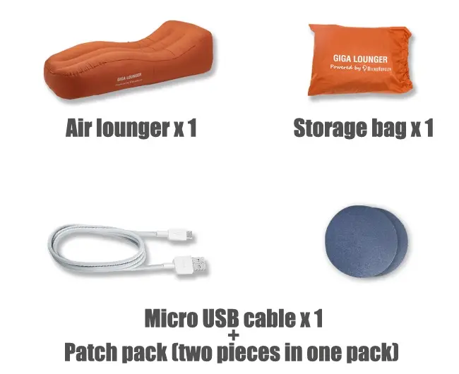 2023 Fast inflatable air sofa bag inflatable lounger oneclick automatic air sofa for camping&hiking