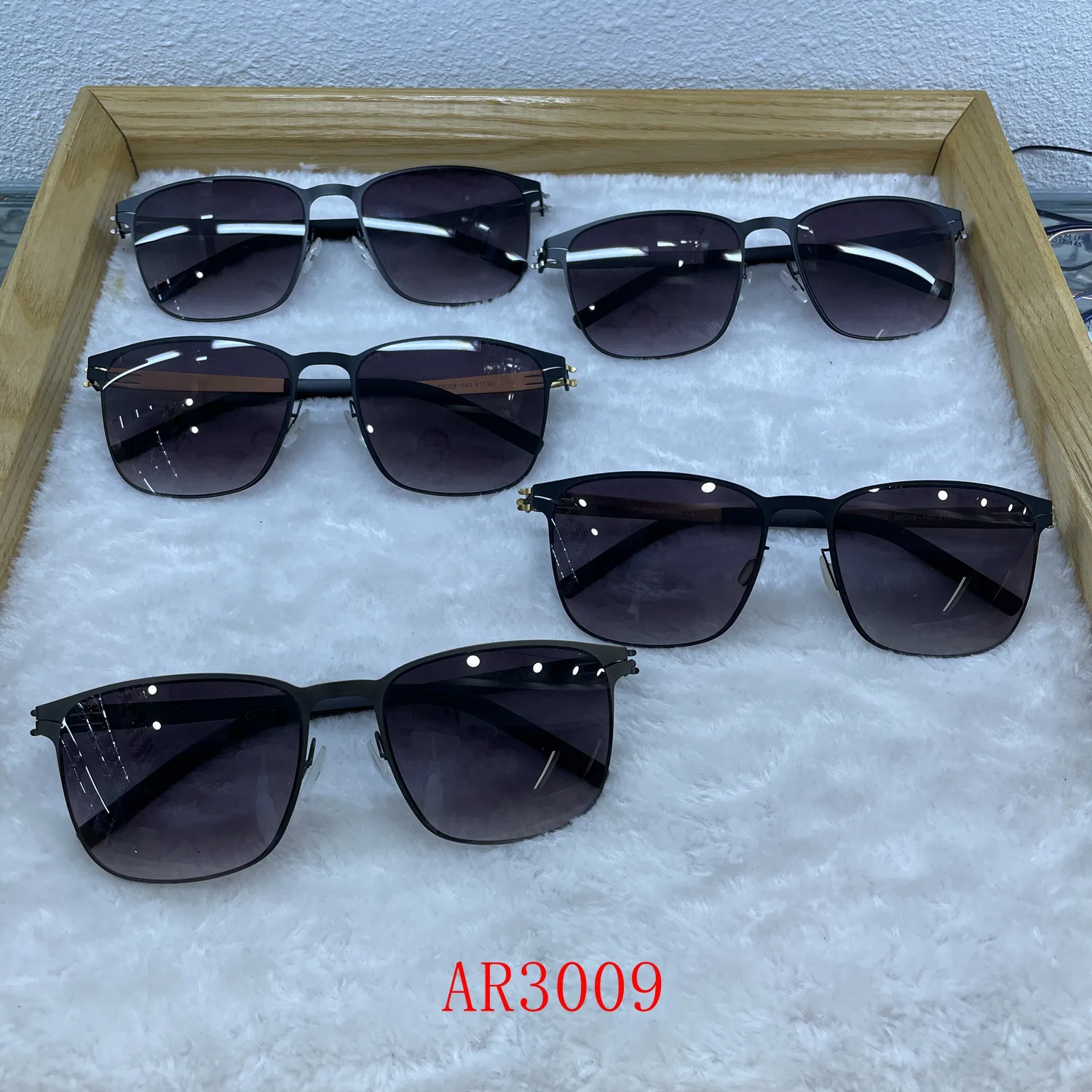 style sunglasses Ultra-light steel sheet elastic legs without screws BERLIN designed for men and women Sunglasses Shadow
