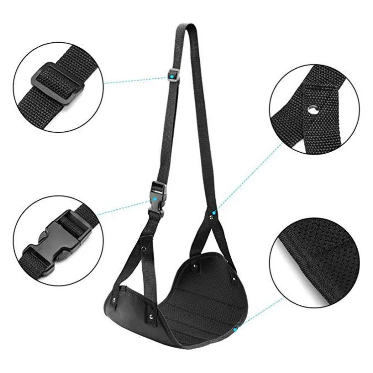 Portable Office Travel Airplane Swing Comfy Foot Leg Footrest Hammock