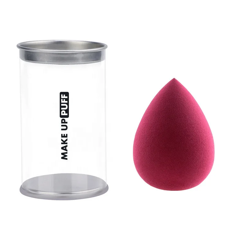 Wholesale Custom Waterdrop Hydrophilic Polyurethane Foundation Beauty Makeup Sponge Blending Puff