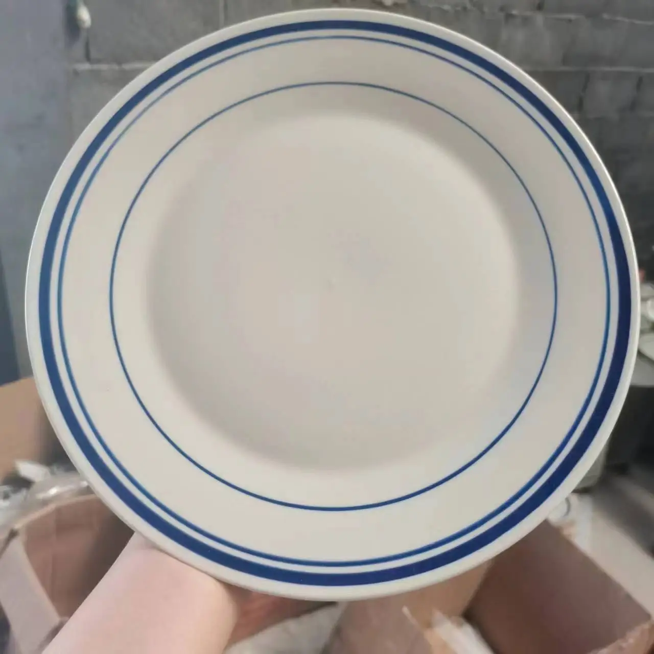 African hot selling  other Child Loop Line plate 6 7 8 9 inch soup plate flat plate factory wholesale price