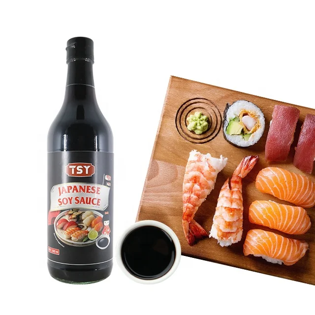 TSY Food Halal Japanese Popular Soya Sauce Izakaya Cooking Sushi Sashimi Dipping Wholesale Bulk Soy Sauce