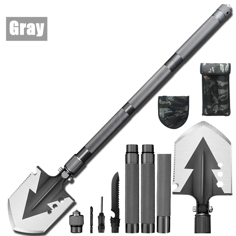 Multi-Function Folding Shovel Garden Tools Tactical Shovel Camping Defense Survival Tools Spade Car Equipment Shovel