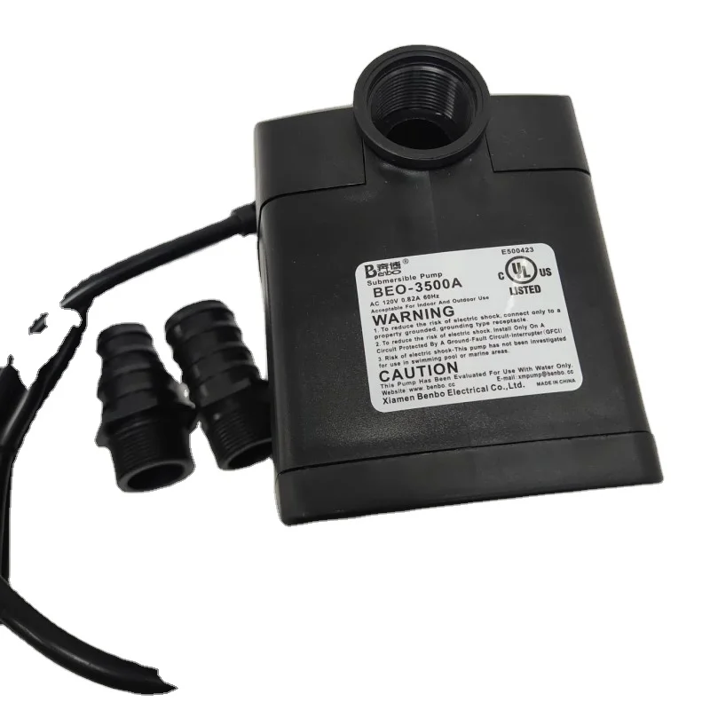 GS Certificate High Pressure 3500L/H  910GPH submersible water pump for garden fountain PUMP-3500A