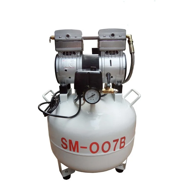 New Model 2.5kw Dental Air Compressor Oil Free Silent