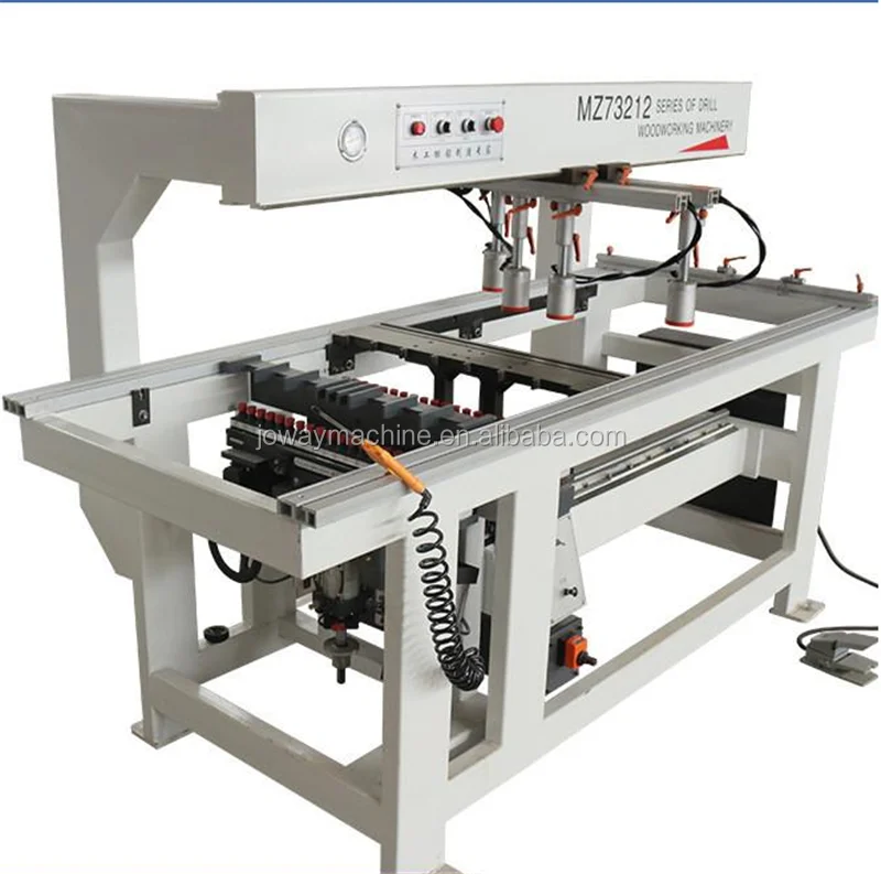 Двухрядный многоосевой сверлильный станок для обработки древесины, высокоскоростной сверлильный станок с одной головкой для деревообработки