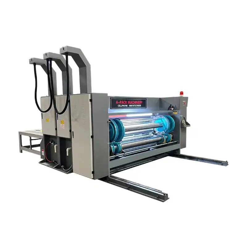 carton machinery carton box printing slotting die cutting machine