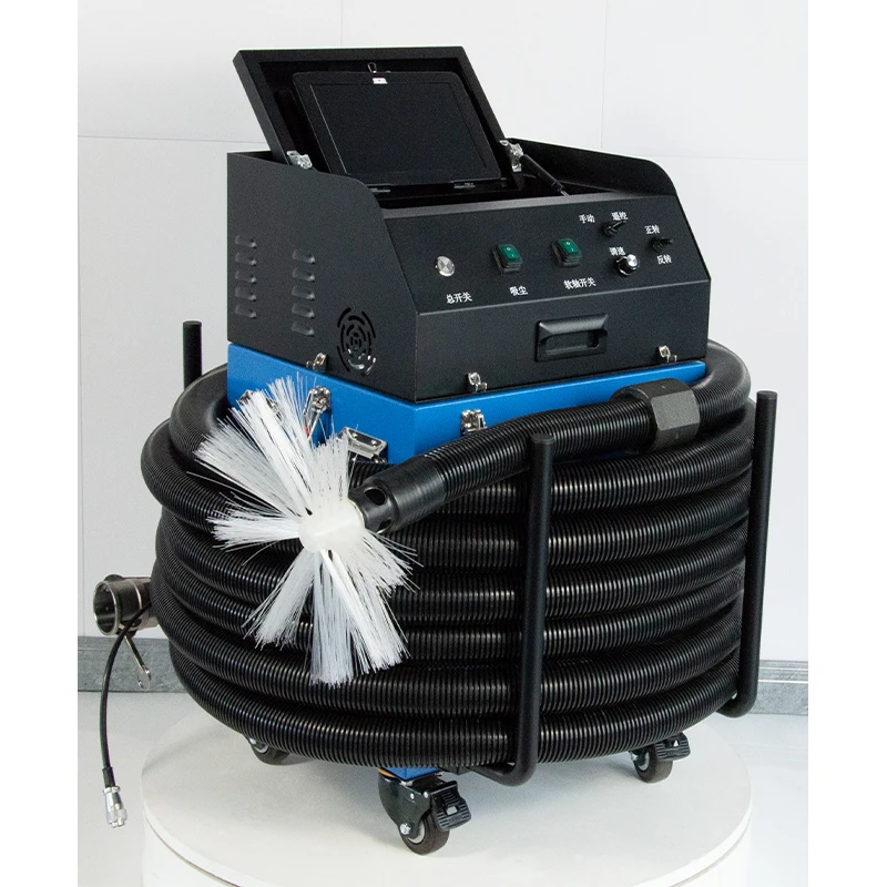 Duct care rotory brush duct work cleaning machine good cleaning way duct cleaning equipment