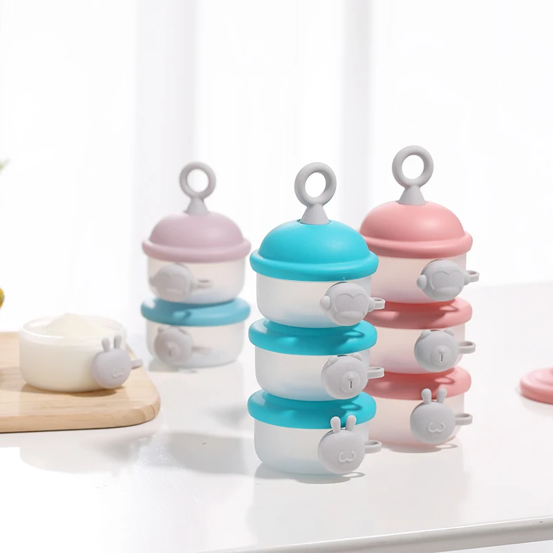 RK-N6009/RK-N6010 портативный BPA бесплатно младенцев и детей пред дошкольного возраста утечки порошка бесплатные закуски; Переноска-кенгуру; Детские Миксер для сухого молока ящик